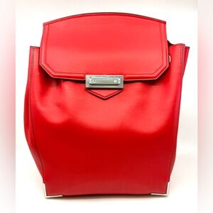 Authentic Alexander Wang Prisma Skeletal  Backpack, Red color  Leather